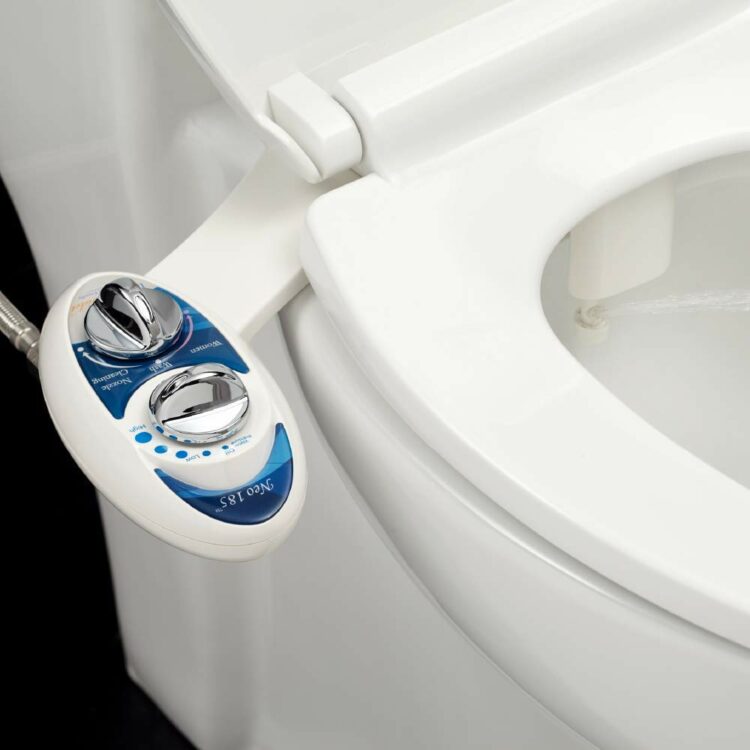 Luxe Bidet Neo 185 toilet seat add-on