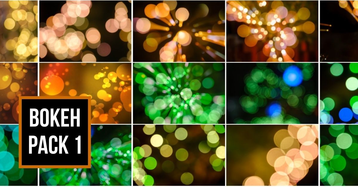 bokeh image pack for photoshop or luminar ai or luminar neo