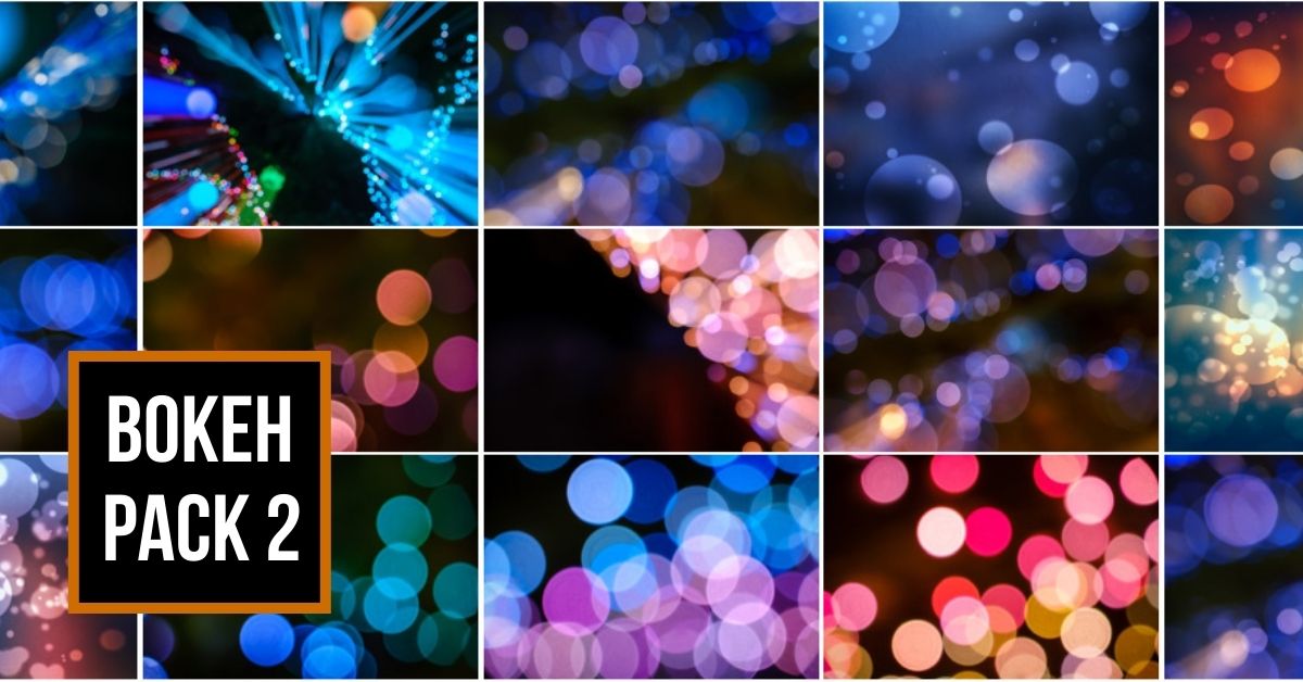 bokeh overlay background effect pack