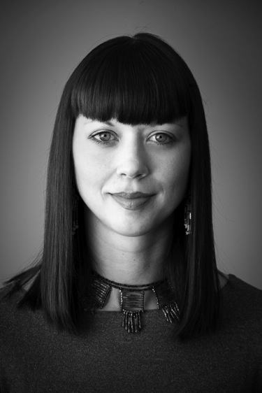 Portrait of a woman with shadows on her face