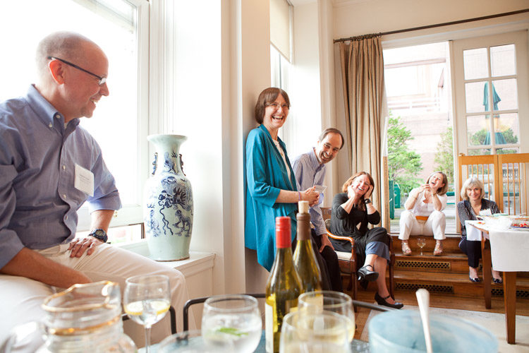 social event captured by photographer