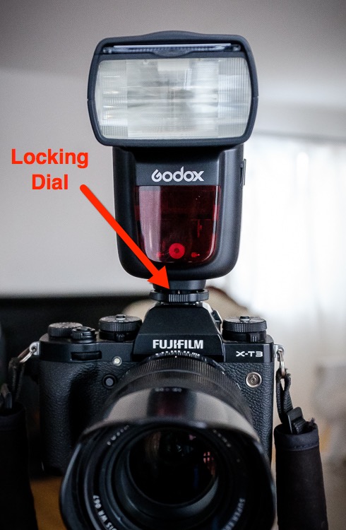 Speedlight or flash on a Fuji camera 