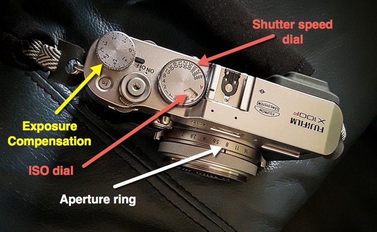 Fuji X100F Review dials