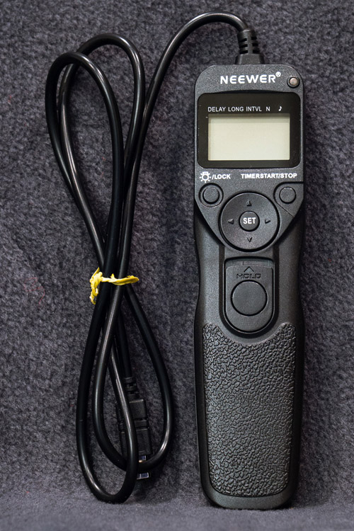 how to photograph the milky way shutter release