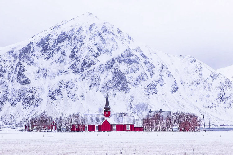 IMAGE OF FLAKSTAD CHURCH 750