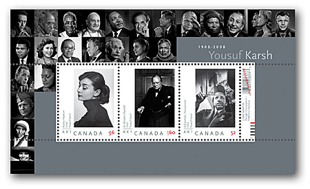 karsh stamp collection
