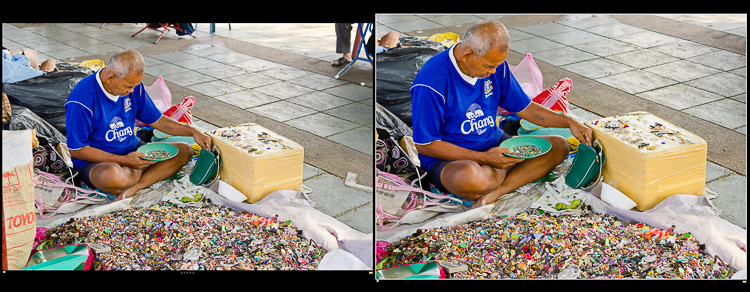 Image showing before and after cropping - beginner photographer tips