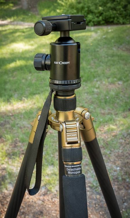 K&F Concept TC2534 Carbon Fiber Tripod
