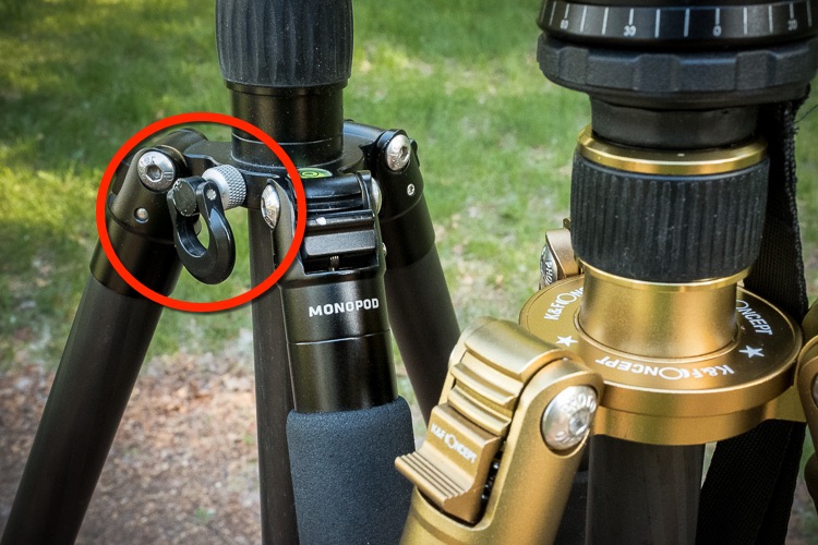 K&F Concept TC2534 Carbon Fiber Tripod