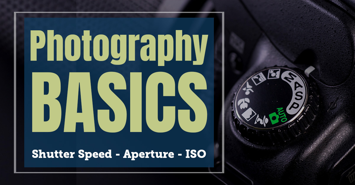learn photography basics with these free tutorials - iso, shutter speed, aperture and more