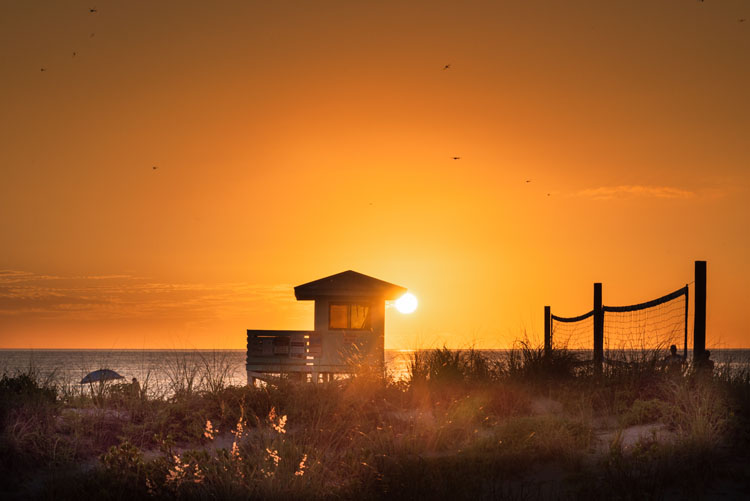 Life Guard Stand At Sunset 1 20201024
