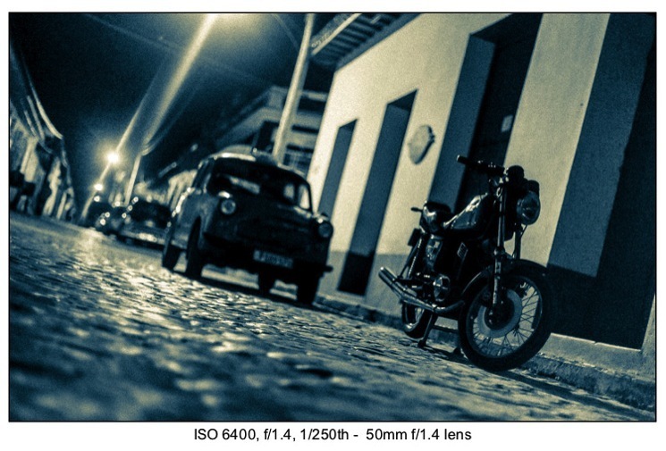 Low light photography exposure 16