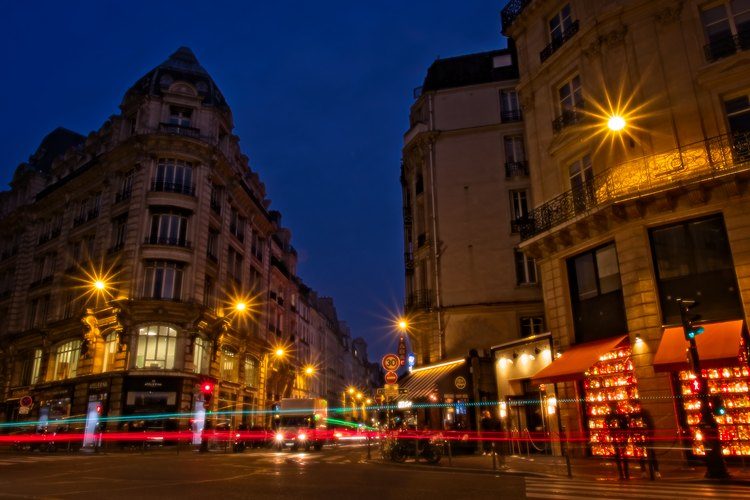 Paris example photo processed with On1 editor