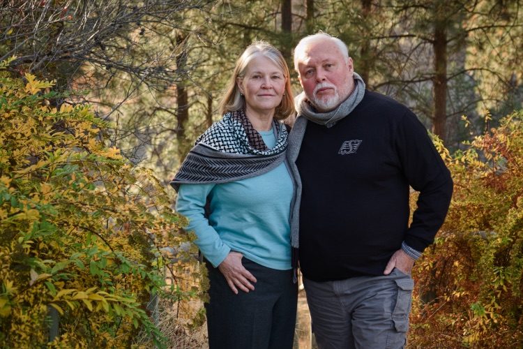 portrait of a woman and man unprocessed