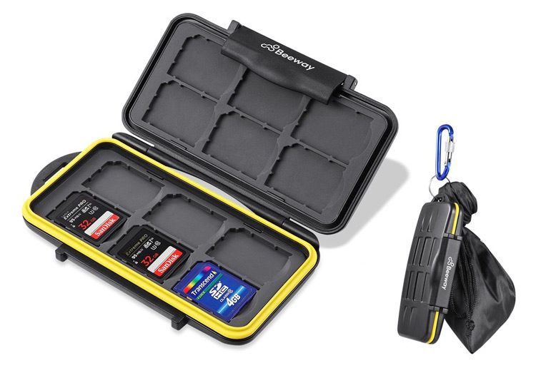 hard shell waterproof memory card cast