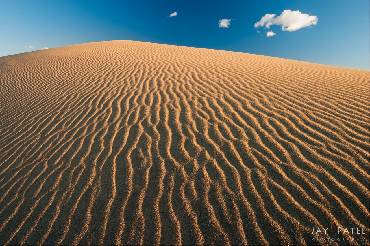 polarizer filter sand dunes example jay patel