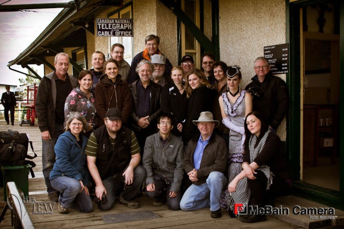 Group photo Train workshop McBain Camera Group photo Train workshop McBain Camera