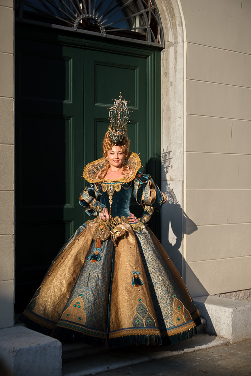 Historical costume without mask