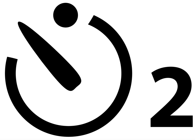 Self-timer mode symbol showing it set for 2 seconds