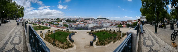 panorama mode captures the entire scene