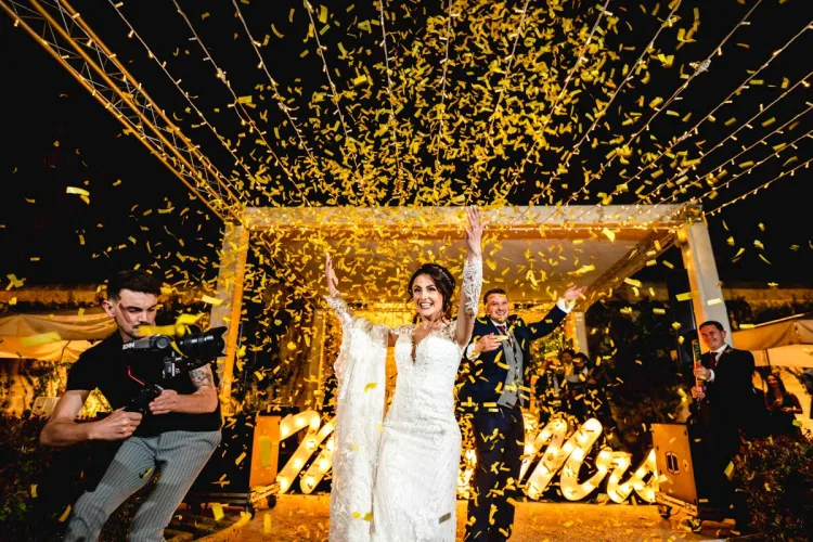 a unique photography style of capturing the subject from a low angle as they approach the camera