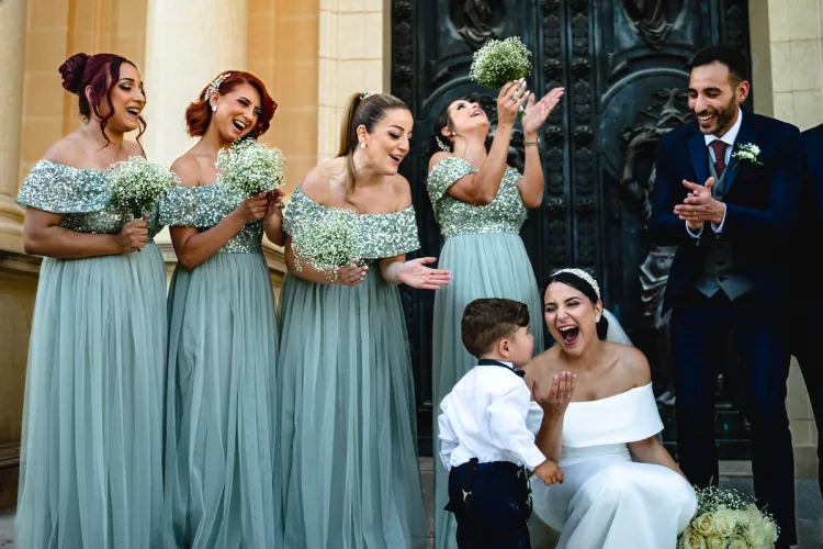 a playful group portrait