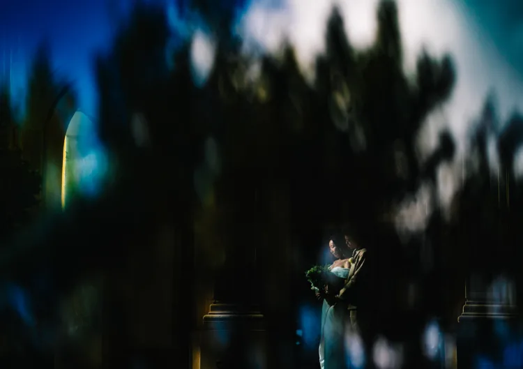 abstract portrait photo style