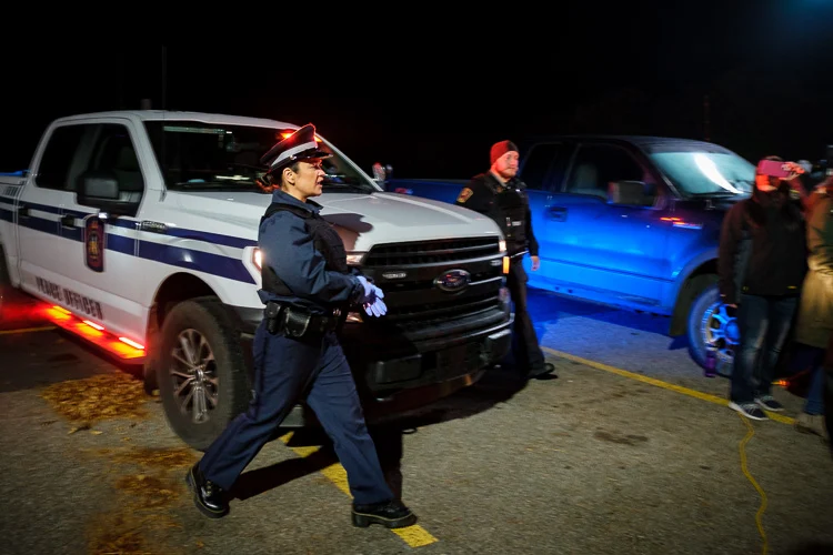 scene from a movie set from a still photographer